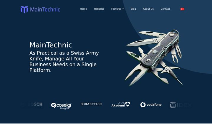 Screenshot of maintechnic.com