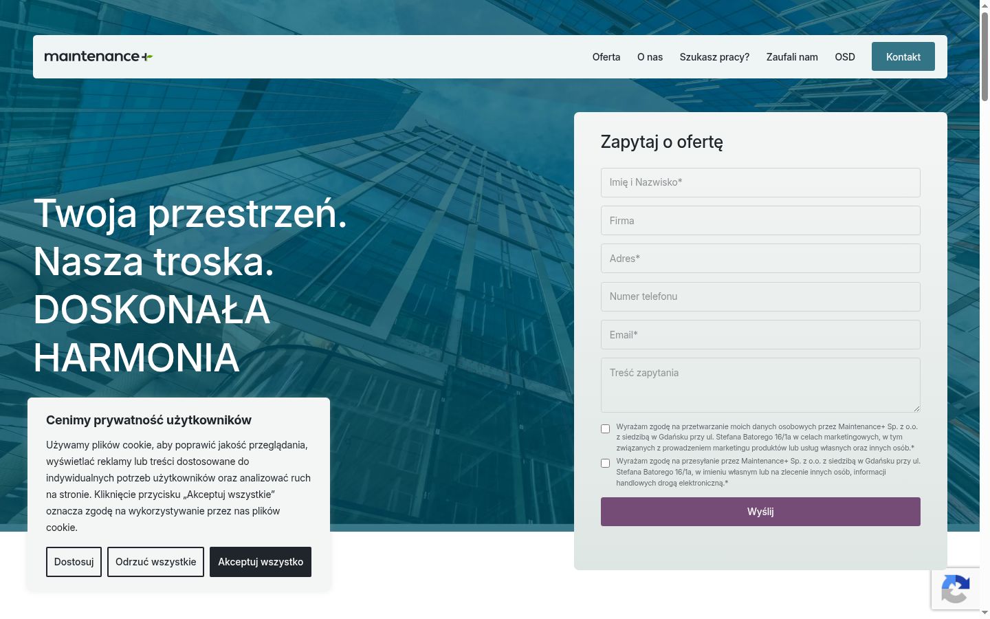 Sutikimo reklamjuostės, rodytos prieš bet kokią sąveiką, ekrano kopija