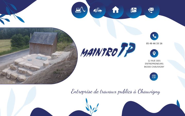 Screenshot of maintrotp.fr