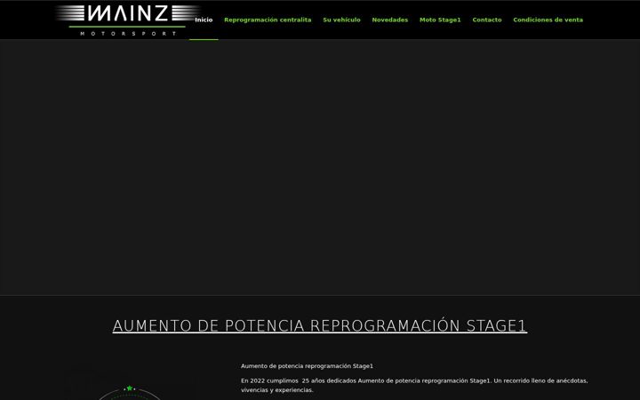 Screenshot of mainzmotorsport.es