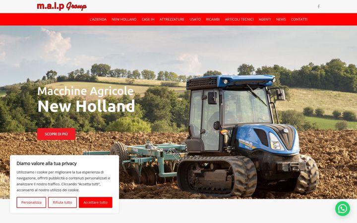 Screenshot of maipgroup.com