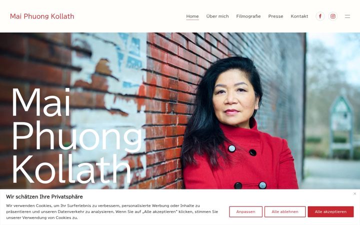 Screenshot of maiphuongkollath.com