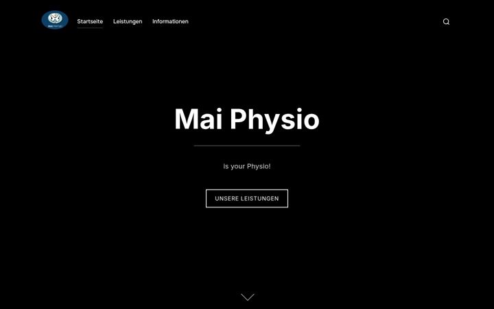 Screenshot of maiphysio-siegen.de