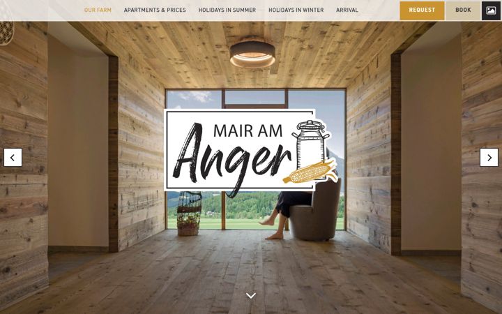Screenshot of mairamanger.it