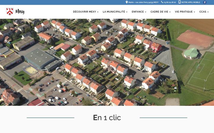 Screenshot of mairie-de-mexy.fr