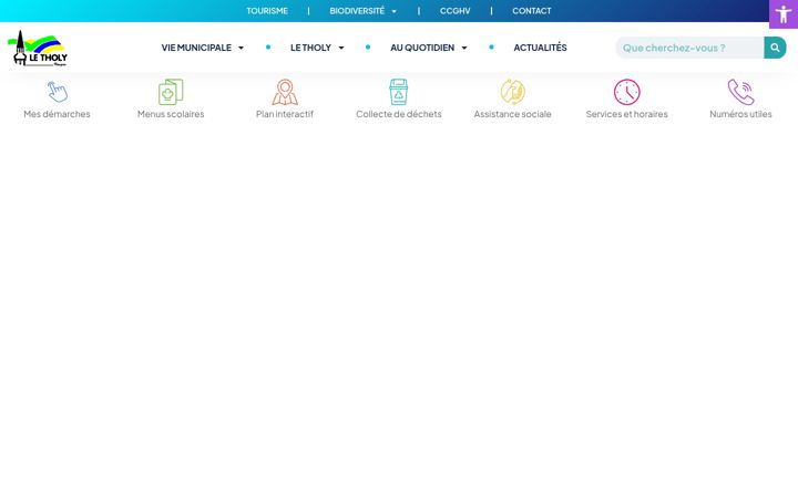 Screenshot of mairie-letholy.fr
