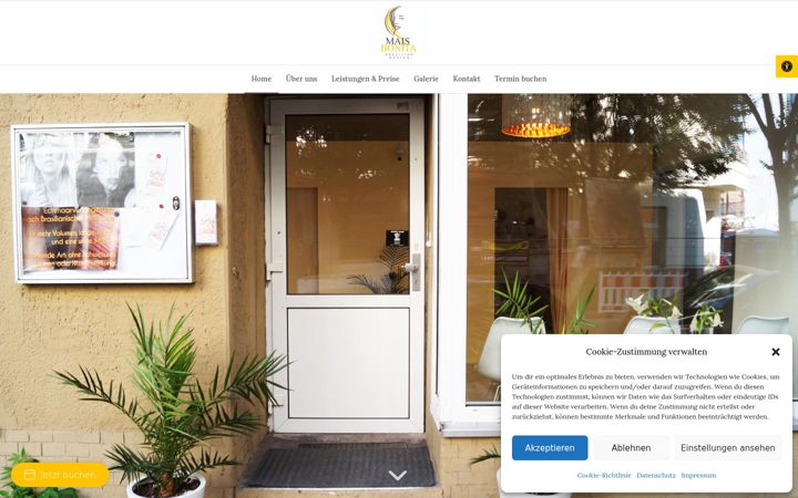 Screenshot of maisbonita-moabit.de