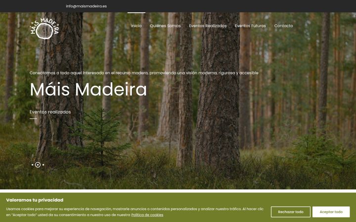 Screenshot of maismadeira.es