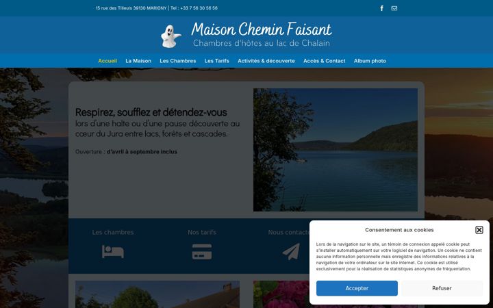 Screenshot of maison-chemin-faisant.fr