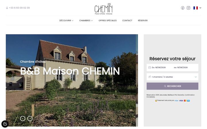 Screenshot of maison-chemin.fr