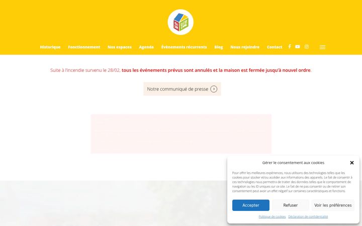 Screenshot of maison-citoyenne.org