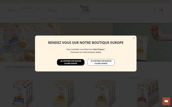 Screenshot of maison-colibri.com