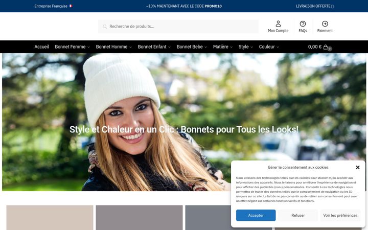 Screenshot of maison-de-bonnet.com
