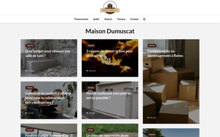 Screenshot of maison-du-muscat.com