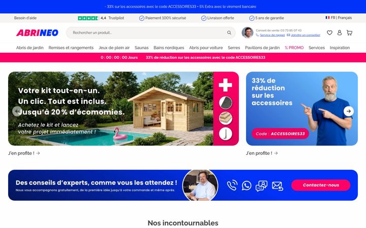 Screenshot of maison-et-jardin.fr