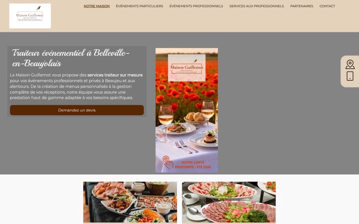 Screenshot of maison-guillemot.com