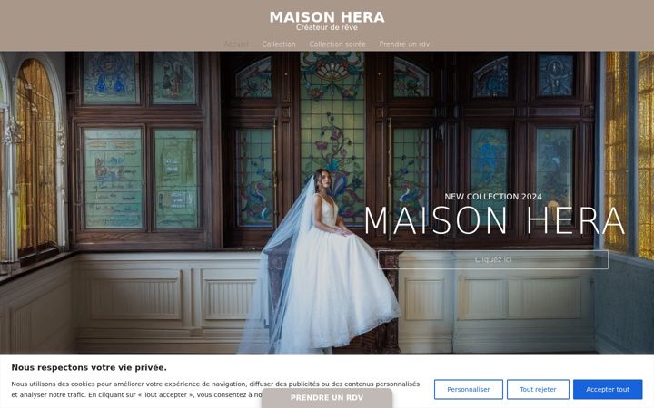 Screenshot of maison-hera.com