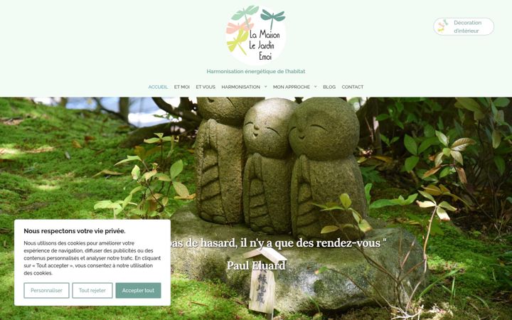 Screenshot of maison-jardin-energie.ch