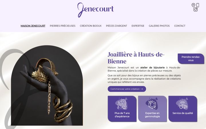 Screenshot of maison-jenecourt.fr