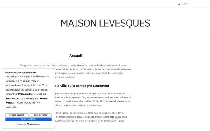Screenshot of maison-levesques.fr
