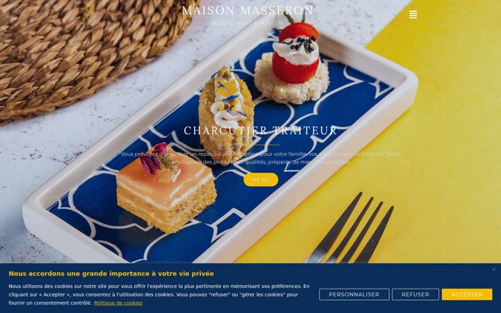 Screenshot of maison-masseron.fr