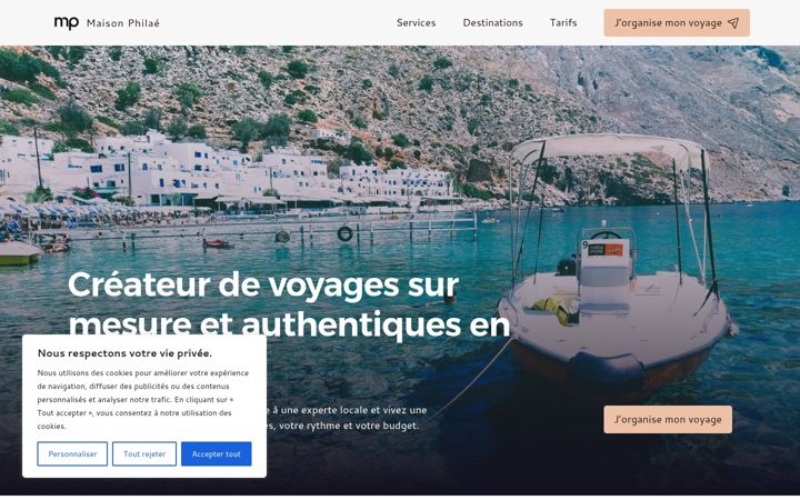 Screenshot of maison-philae.com
