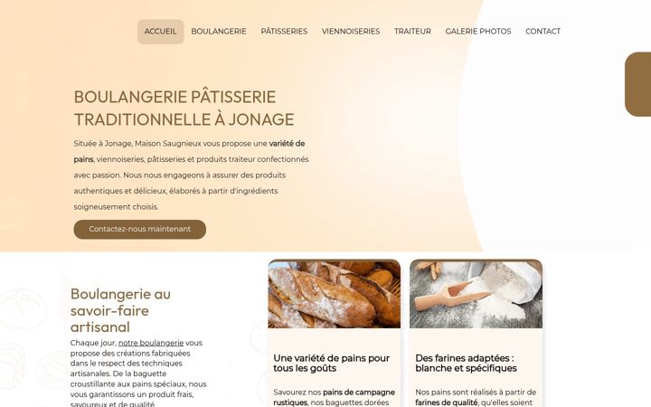 Screenshot of maison-saugnieux.fr
