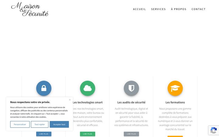 Screenshot of maison-securite.fr