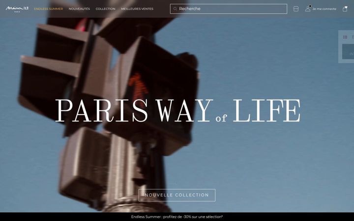 Screenshot of maison123.ch