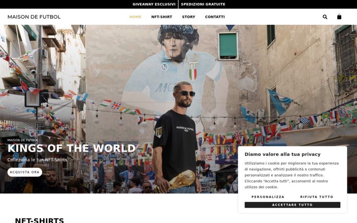 Screenshot of maisondefutbol.it