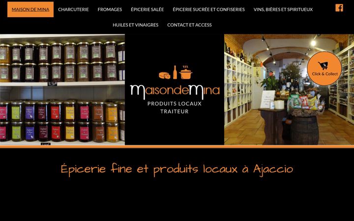 Screenshot of maisondemina.fr