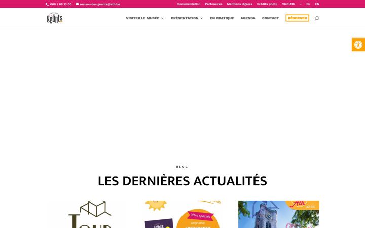 Screenshot of maisondesgeants.be