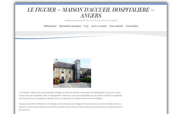 Screenshot of maisondesparentsangers.com