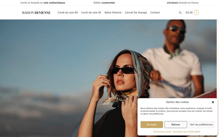Screenshot of maisondevienne.com
