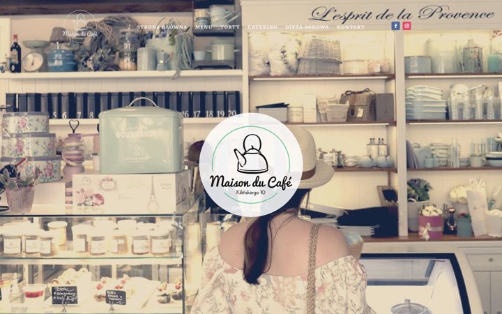 Screenshot of maisonducafe.pl
