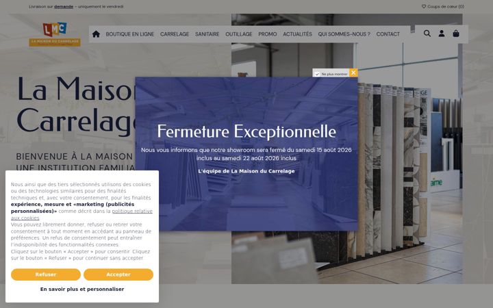Screenshot of maisonducarrelage.fr