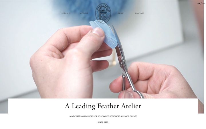Screenshot of maisonfevrier.fr