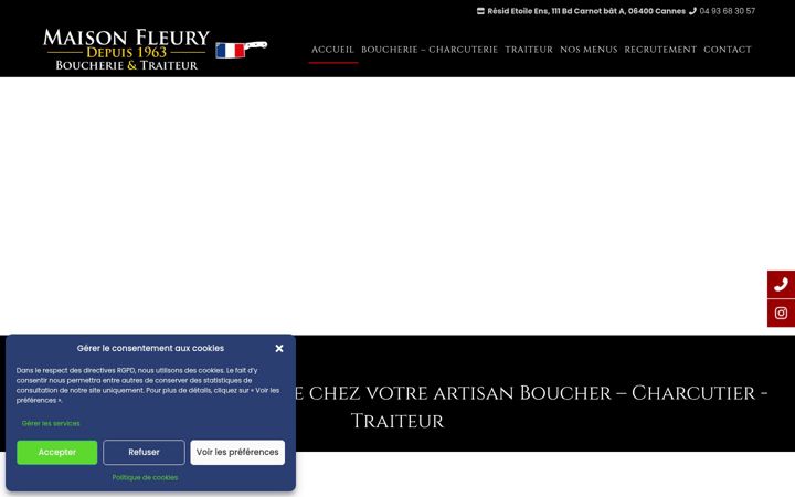 Screenshot of maisonfleurycannes.fr