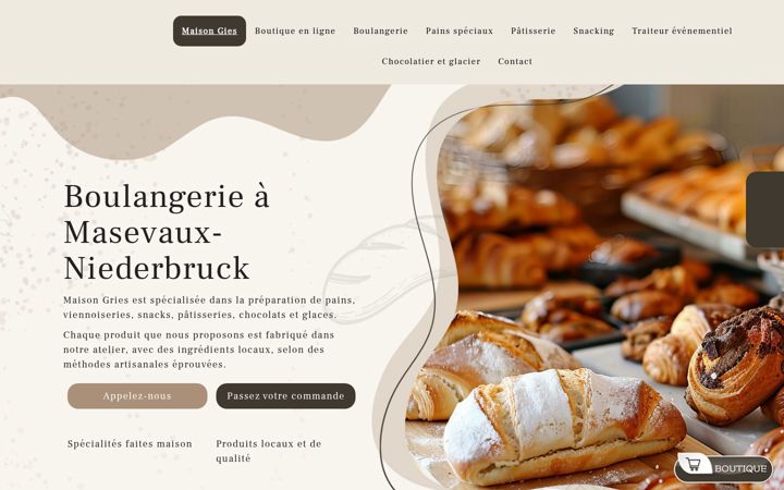 Screenshot of maisongies.fr