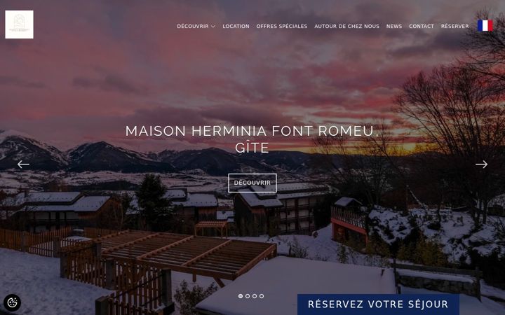 Screenshot of maisonherminiafontromeu.com