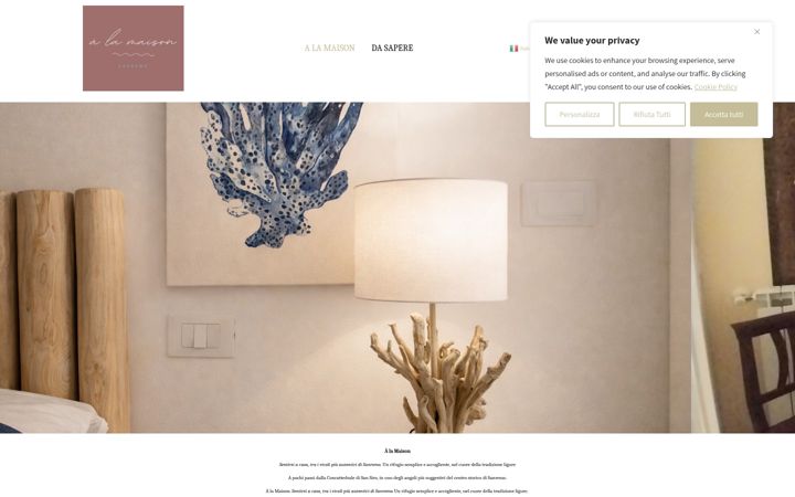 Screenshot of maisonjacquelineparis.it