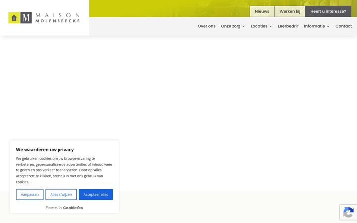 Screenshot of maisonmolenbeecke.nl