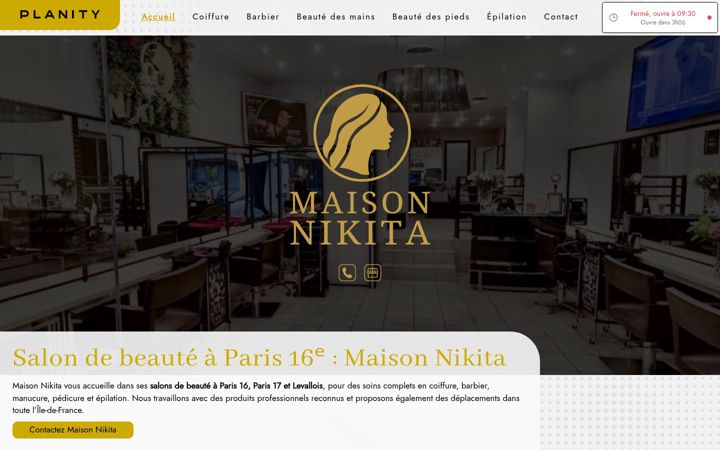 Screenshot of maisonnikita.fr