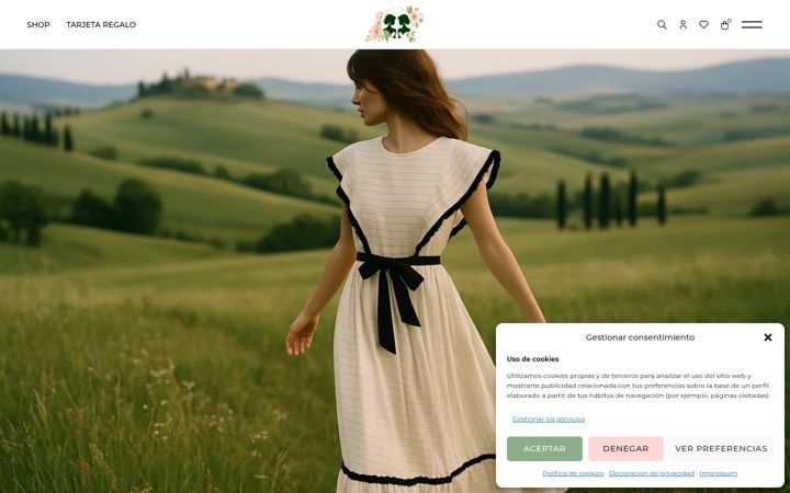 Screenshot of maisonperleboutique.com