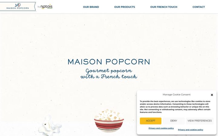 Screenshot of maisonpopcorn.fr