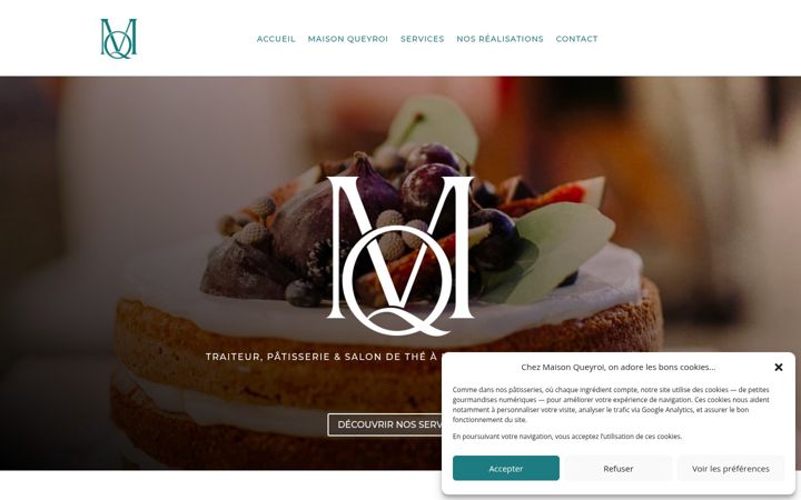 Screenshot of maisonqueyroi.fr