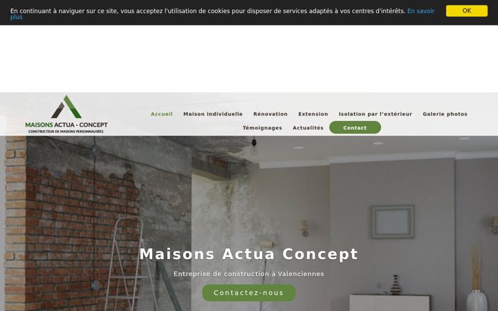Screenshot of maisons-actua-concept.fr