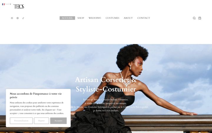 Screenshot of maisontelos.com