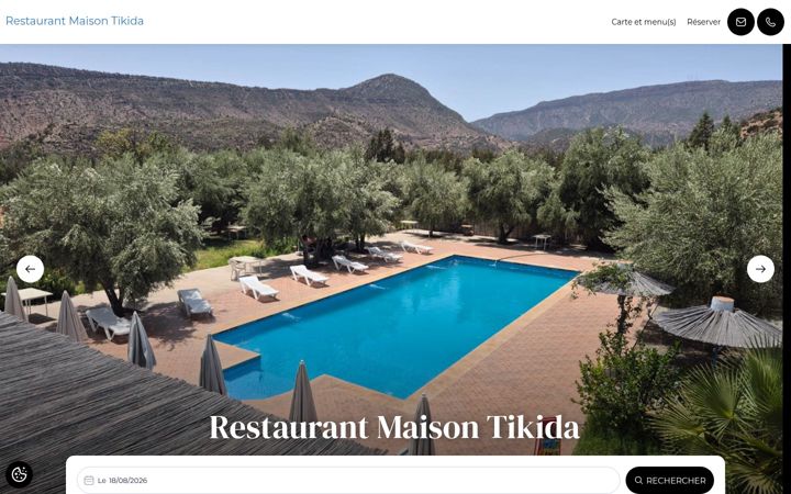 Screenshot of maisontikida.com