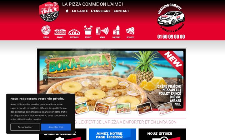 Screenshot of maisontimes.fr
